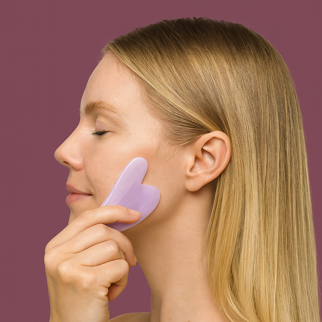 Face Massage Roller & Gua Sha